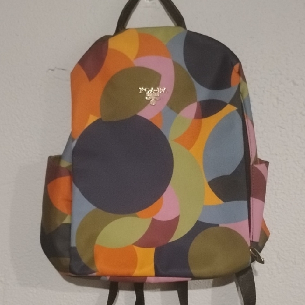 Colorful Geometric Backpack